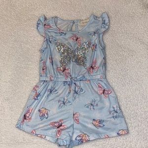 toddler butterfly romper